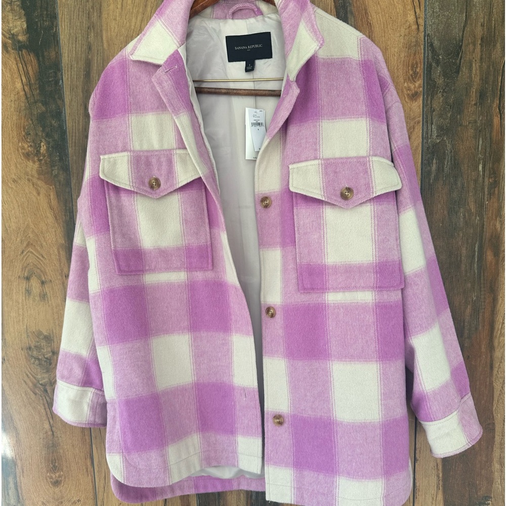 Banana Republic PLAID SHACKET